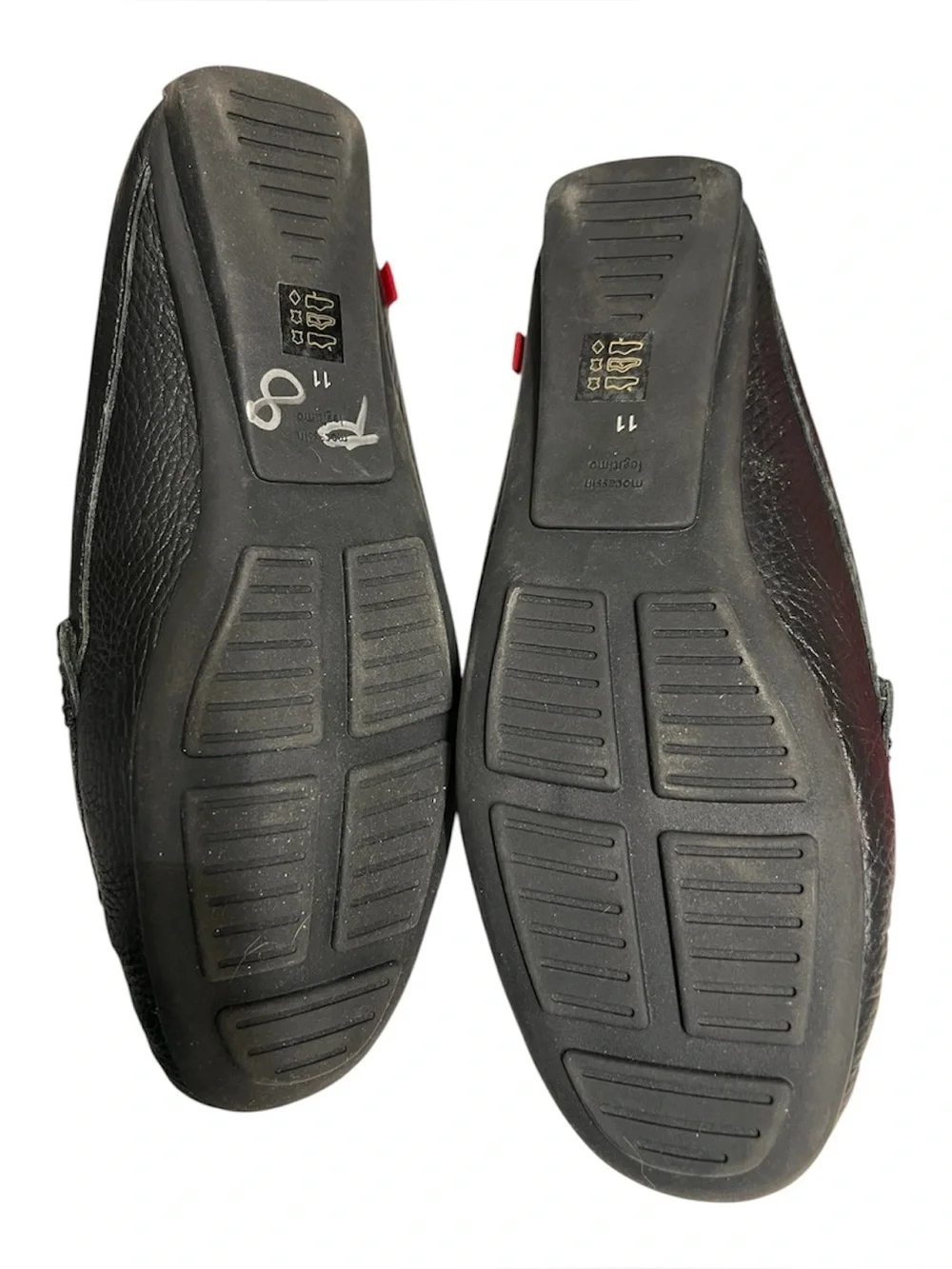 Marc Joseph New York Black Leather Driving Loafers Men’s Size 11